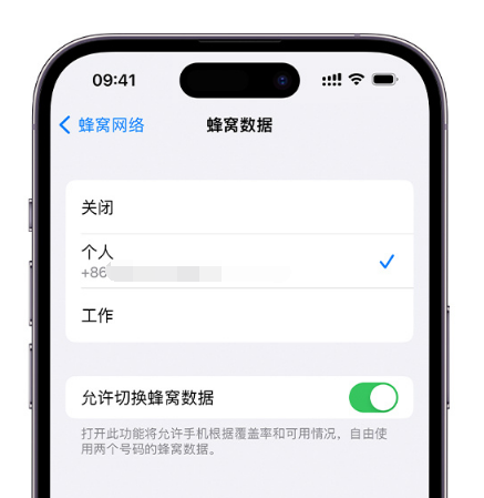 界首苹果维修服务分享如何在iPhone上使用双卡 